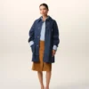 Blue Cotton Ami Paris Heritage Label Worker Jacket Blue Cotton Ami Paris Heritage Label Worker Jacket