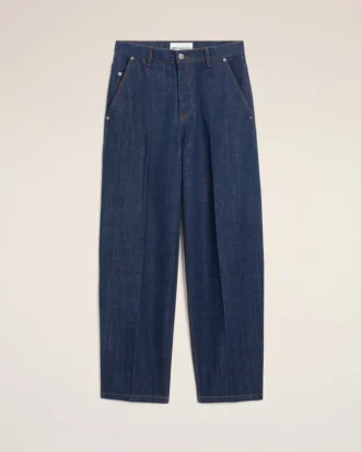 blue cotton balloon fit jeans 1 330x413 - Blue Cotton Balloon Fit Jeans