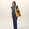 Blue Cotton Bootcut Fit Jeans Blue Cotton Bootcut Fit Jeans