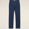 Blue Cotton Classic Fit Jeans