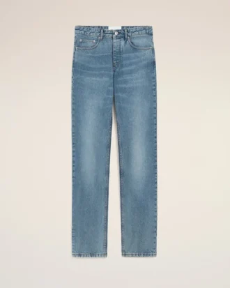 Blue Cotton Classic Fit Jeans
