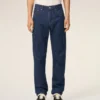 Blue Cotton Classic Fit Jeans