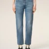 Blue Cotton Classic Fit Jeans