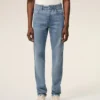 Blue Cotton Classic Fit Jeans