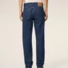 Blue Cotton Classic Fit Jeans