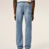 Blue Cotton Classic Fit Jeans