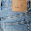 Blue Cotton Large Fit Jeans