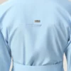 Blue Cotton Sharp Collar Fitted Shirt Blue Cotton Sharp Collar Fitted Shirt