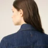 Blue Cotton Sharp Collar Shirt Blue Cotton Sharp Collar Shirt