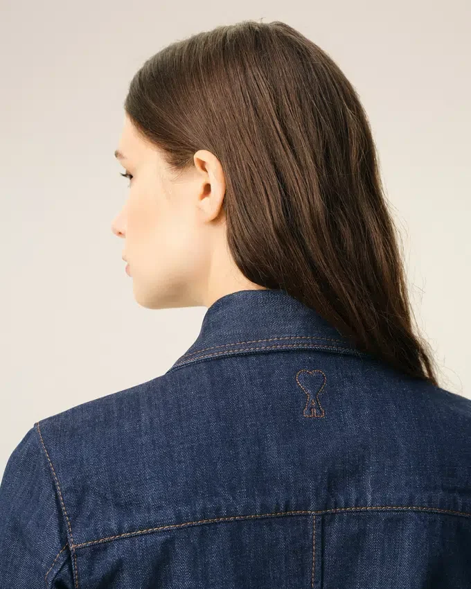 Blue Cotton Sharp Collar Shirt Blue Cotton Sharp Collar Shirt