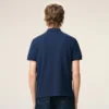 Blue Cotton Short Sleeves Ami De Coeur Polo Shirt Blue Cotton Short Sleeves Ami De Coeur Polo Shirt
