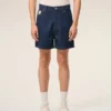 Blue Cotton Shorts with Ami Paris Heritage Label Blue Cotton Shorts with Ami Paris Heritage Label