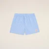 Blue Cotton Stripes Short Blue Cotton Stripes Short