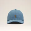 Blue Denim Ami De Coeur Embroidery Cap