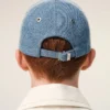 Blue Denim Ami De Coeur Embroidery Cap