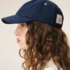 Blue Denim Ami Paris Side Patch Cap Blue Denim Ami Paris Side Patch Cap