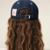 Blue Denim Ami Paris Side Patch Cap Blue Denim Ami Paris Side Patch Cap