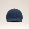 Blue Denim Ami Paris Side Patch Cap Blue Denim Ami Paris Side Patch Cap