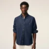 Blue Denim Cotton Ami De Coeur Shirt Blue Denim Cotton Ami De Coeur Shirt