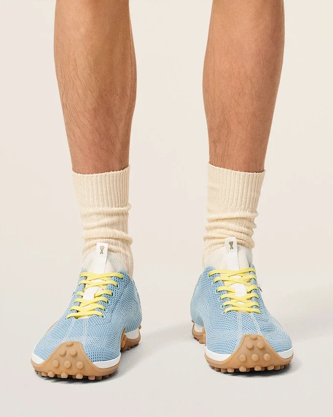 Blue Mesh Mirage Sneakers Blue Mesh Mirage Sneakers