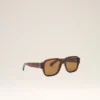 Brown Acetate 75006 Sunglasses