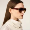 Brown Acetate 75006 Sunglasses