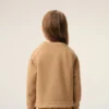 Brown Cotton Ami De Coeur Crewneck Sweatshirt
