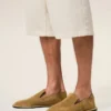Brown Cow Leather Midi Slippers Brown Cow Leather Midi Slippers