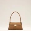 Brown Cow Leather Small Mimi Bag