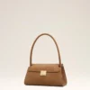 Brown Cow Leather Small Mimi Bag
