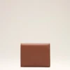 Brown Cowhide Leather Ami De Coeur Bifold Wallet Brown Cowhide Leather Ami De Coeur Bifold Wallet