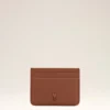 Brown Cowhide Leather Ami De Coeur Card Holder Brown Cowhide Leather Ami De Coeur Card Holder