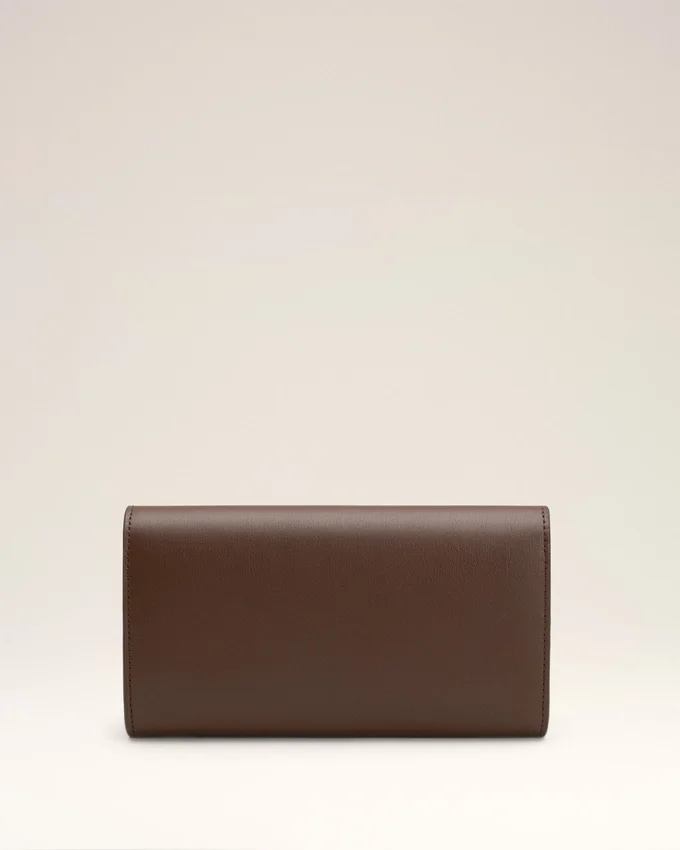 Brown Smooth Leather Carrousel Continental Wallet Brown Smooth Leather Carrousel Continental Wallet