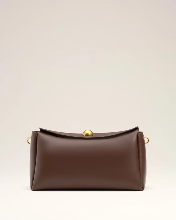 Brown Smooth Leather Carrousel Medium Bag Brown Smooth Leather Carrousel Medium Bag