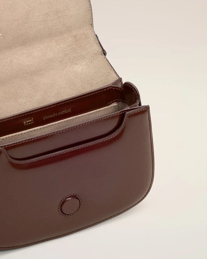 Burgundy Glazed Leather Handle Paris Paris Bag Burgundy Glazed Leather Handle Paris Paris Bag
