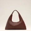 Burgundy Supple Leather Etienne Shoulder Bag