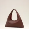 Burgundy Supple Leather Etienne Shoulder Bag
