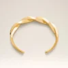 Gold Brass Tresse Bracelet Gold Brass Tresse Bracelet