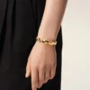 Gold Brass Tresse Bracelet Gold Brass Tresse Bracelet