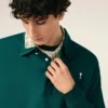Green Cotton Ami De Coeur Polo