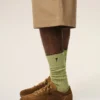 Green Cotton Ami De Coeur Socks