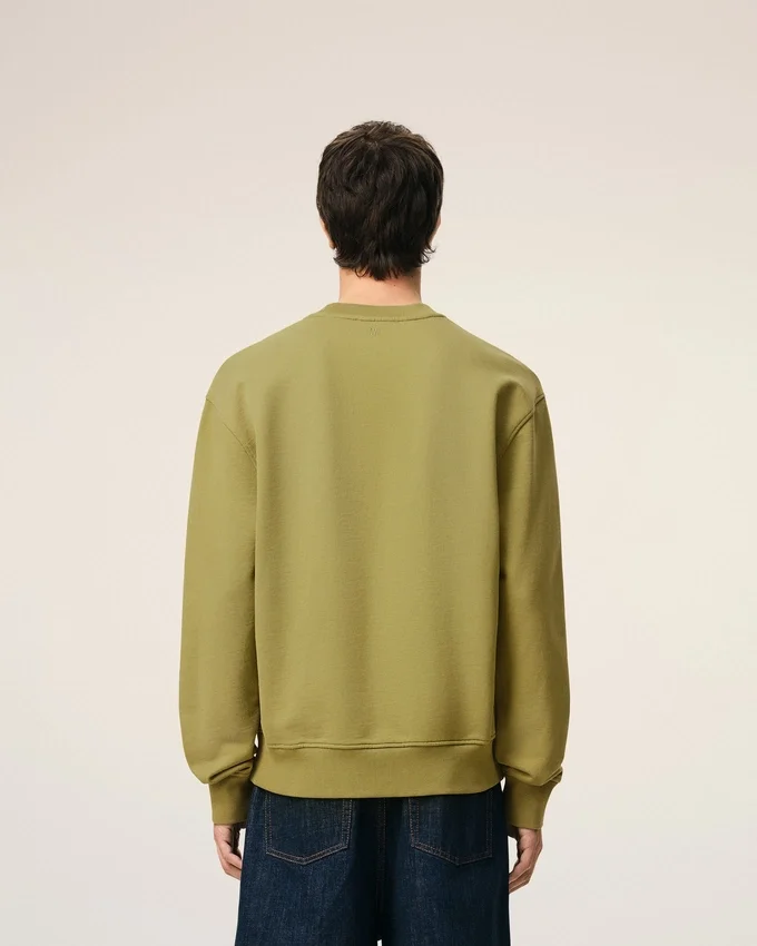 Green Cotton Ami De Coeur Sweatshirt Green Cotton Ami De Coeur Sweatshirt