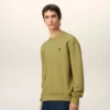 Green Cotton Ami De Coeur Sweatshirt Green Cotton Ami De Coeur Sweatshirt