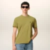 Green Cotton Ami De Coeur T-Shirt Green Cotton Ami De Coeur T-Shirt