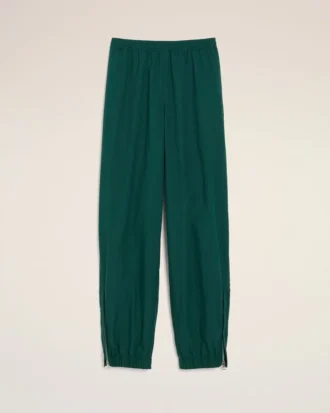Green Cotton Ami De Coeur Trackpants