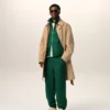Green Cotton Ami De Coeur Trackpants Green Cotton Ami De Coeur Trackpants