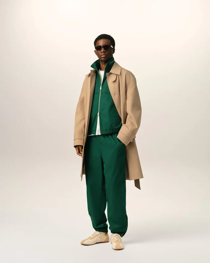 Green Cotton Ami De Coeur Trackpants Green Cotton Ami De Coeur Trackpants