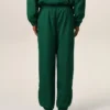 Green Cotton Ami De Coeur Trackpants Green Cotton Ami De Coeur Trackpants