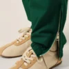 Green Cotton Ami De Coeur Trackpants Green Cotton Ami De Coeur Trackpants