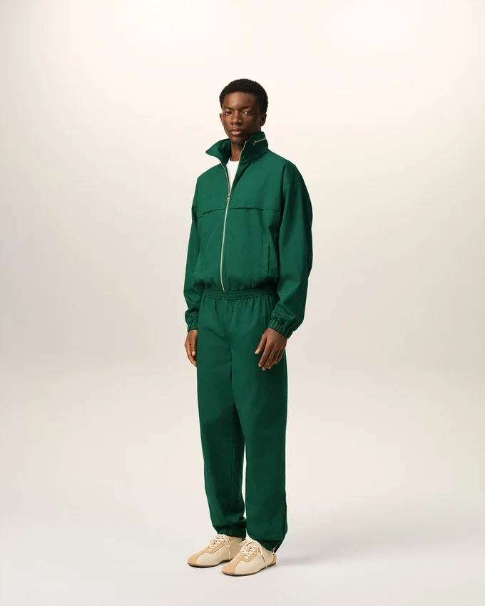 Green Cotton Ami De Coeur Trackpants Green Cotton Ami De Coeur Trackpants